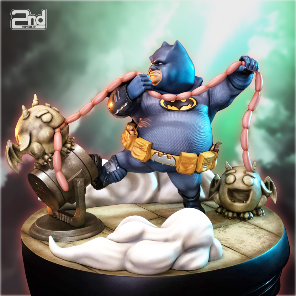 CO SIGNATURE CHUBBY BATMAN STATUE