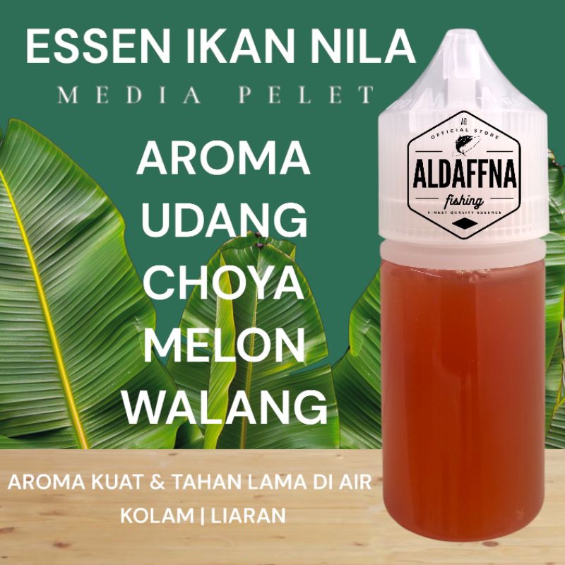 Essen Ikan Nila Media Pelet-Aroma Udang Choya Melon Walang