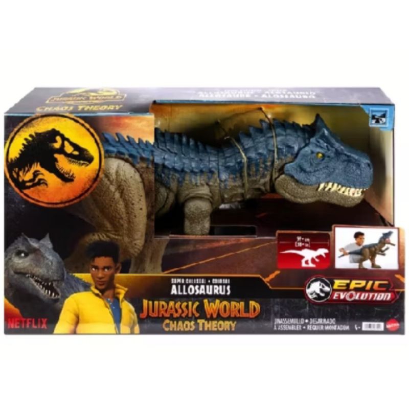 Jurassic World Chaos Theory Super Colossal Allosaurus Dino