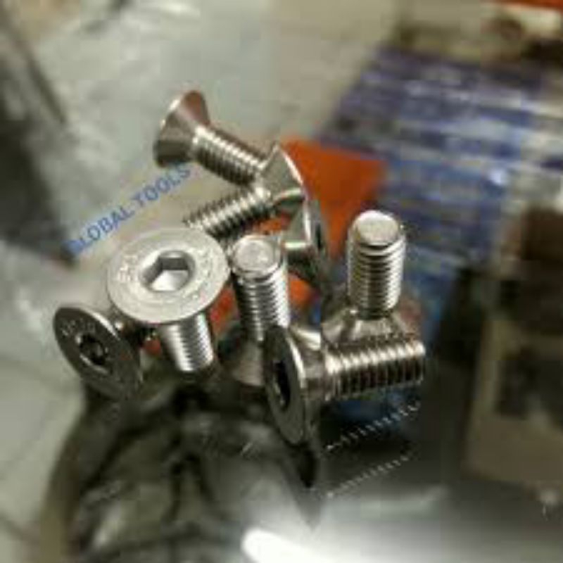 Baut verseng L 6 x 10 baut Verseng stainless m6 x 10 VSL JF CSK flat