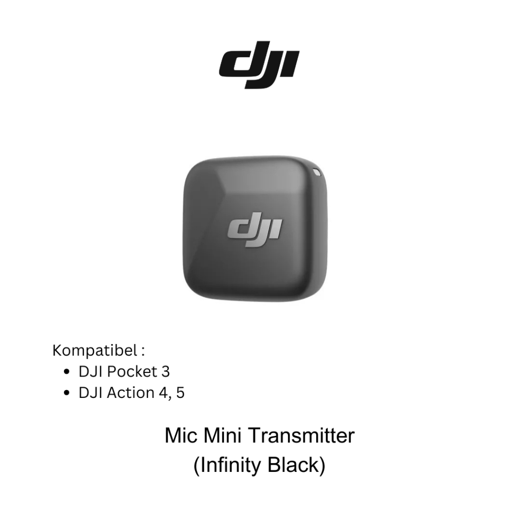 DJI Mic Mini Transmitter (Infinity Black)