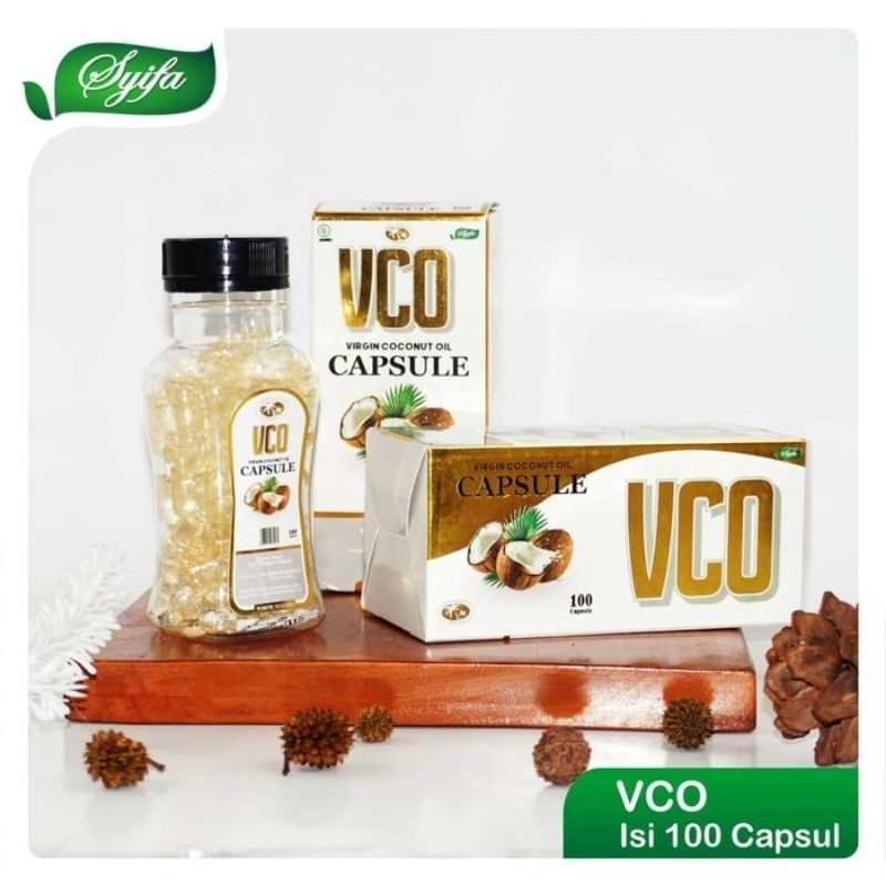 Kapsul VCO Syifa Herbal VCO Virgin Coconut Oil Syifa Herbal Alami