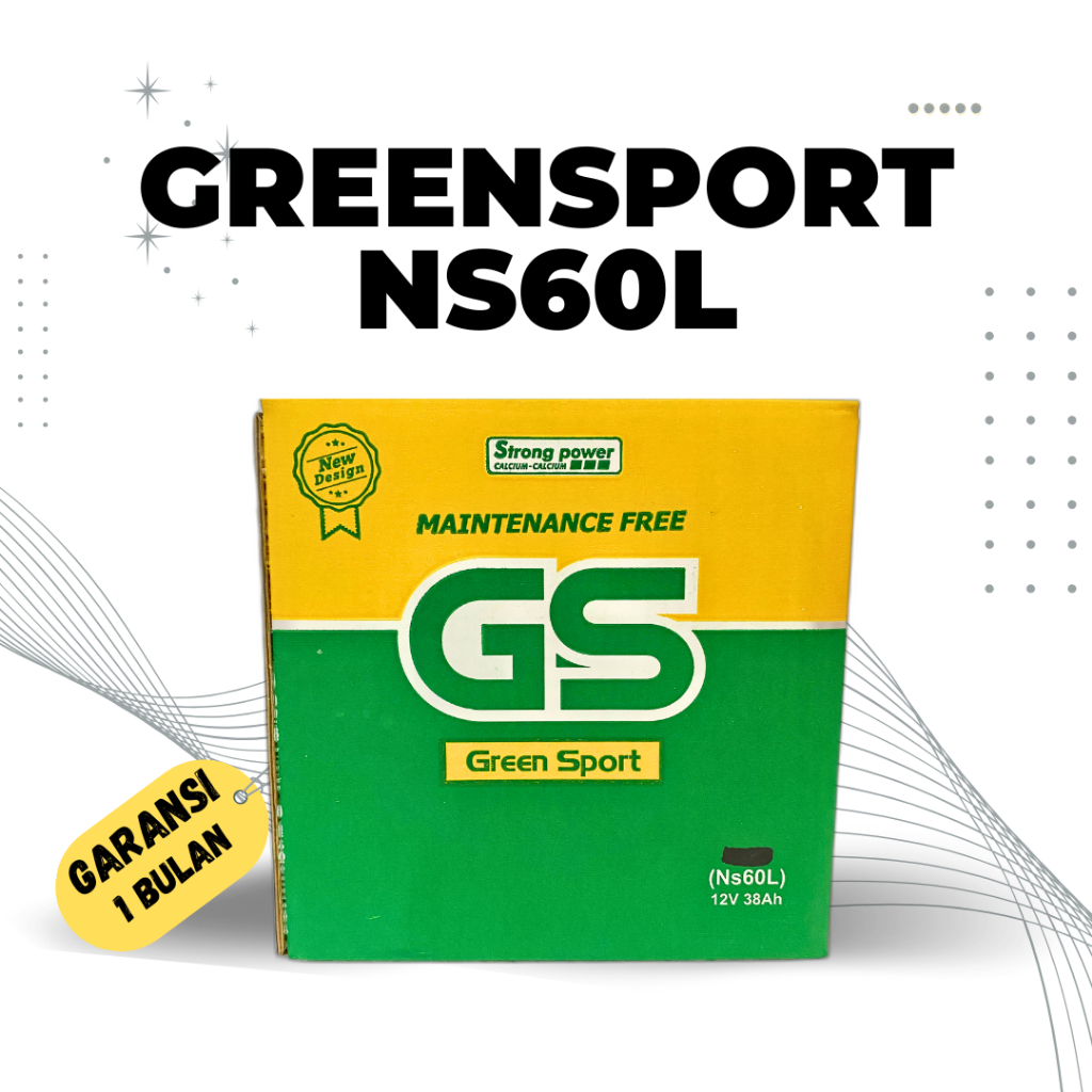 Aki Mobil Nissan March NS60L Battery Automotive Aki Kering MF