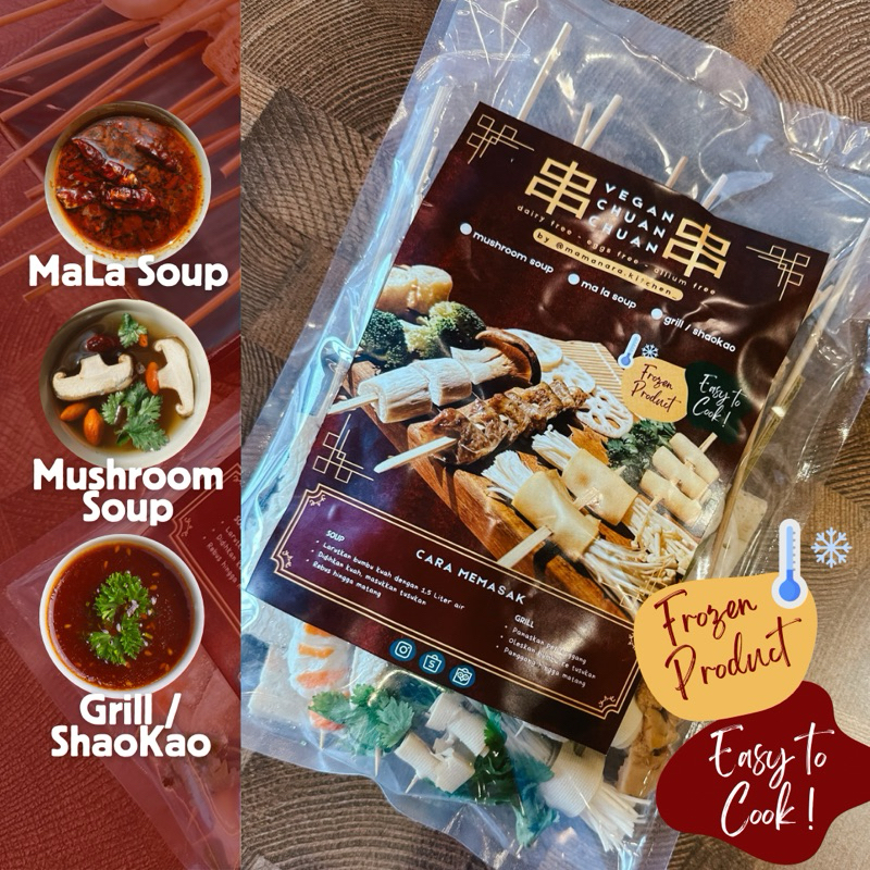 

Vegan CHUAN CHUAN HOTPOT / SHAOKAO - Frozen