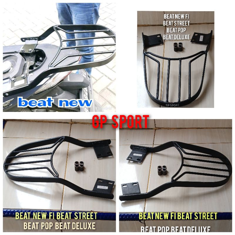 Breket Motor BEAT NEW FI STREET POP  DELUXE Behel Bracket Breaket Braket locco Rear Begel Dudukan Bo