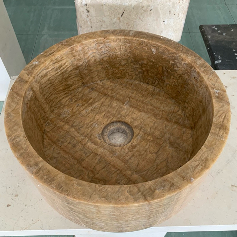 Wastafel Onyx Drum tebal