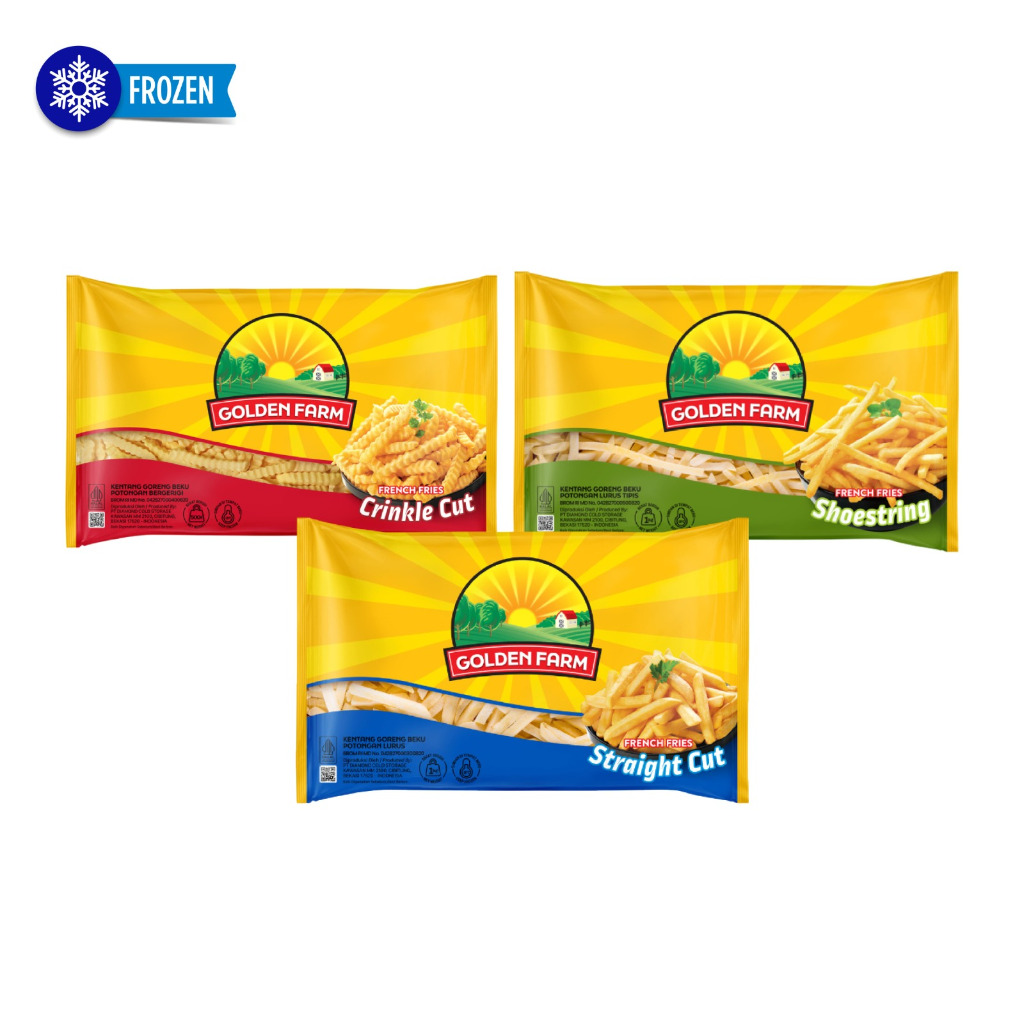 

GOLDENFARM FRENCH FRIES 1 KG