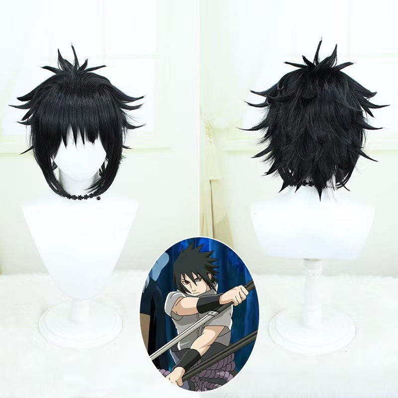 Naruto Uchiha Sasuke cosplay wig