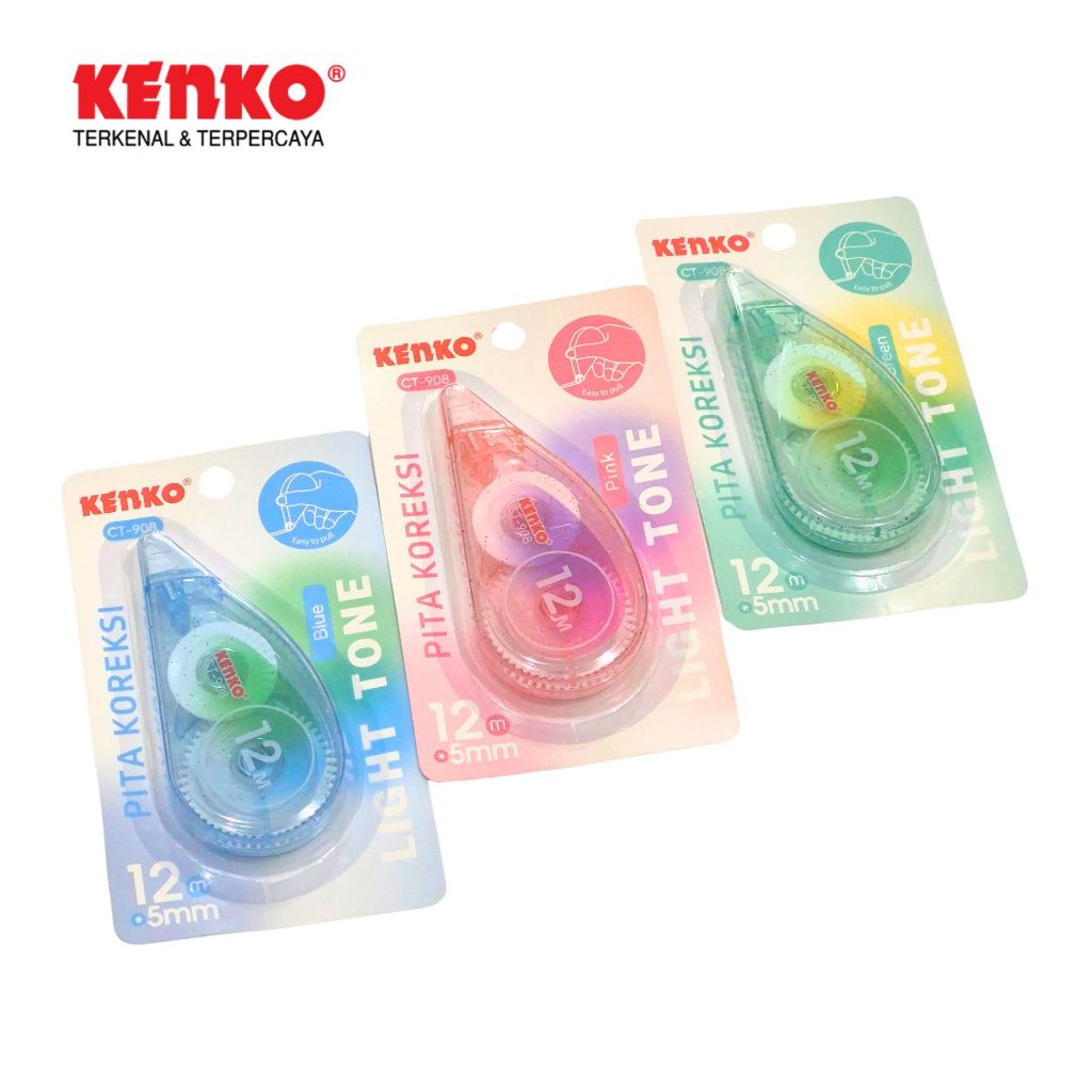 

Correction Tape Kenko CT-908 Light Tone