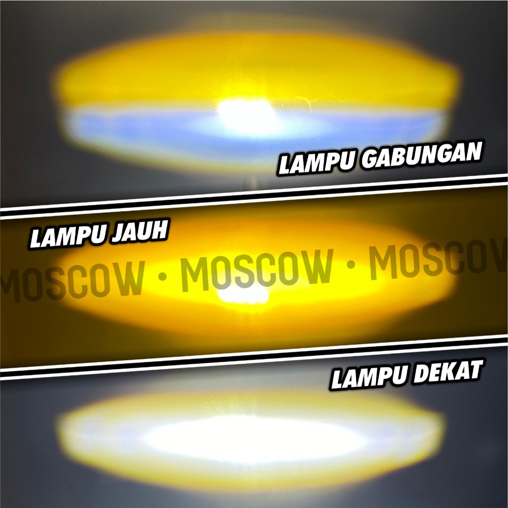 KLSUS LAMPU TEMBAK MOTOR SQL 3 MATA DEVIL EYE 30W MOSCOW ORIGINAL SQL 3 MATA MINI DEVIL BAHAN FULL