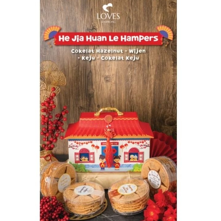 

Hampers Imlek Hampers Imlek Premium Hampers Imlek Estetik Hampers Imlek Kue Kering He Jia Huan Le Hampers Semprong