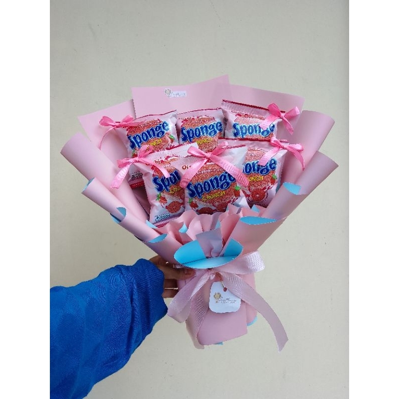 

Buket Snack Pita Pink