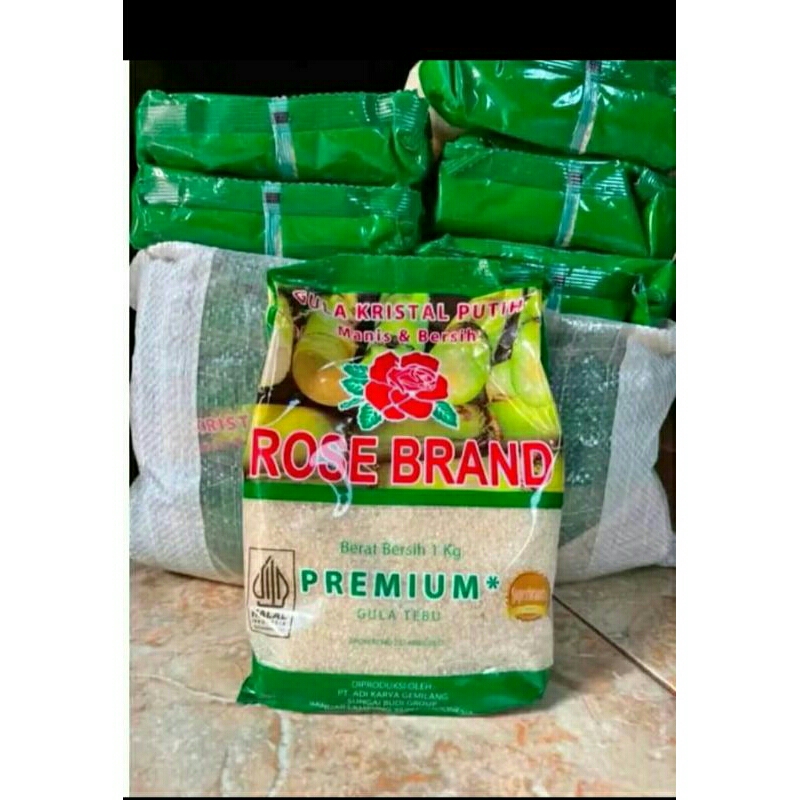 

Rose Brand Premium Gula Tebu 1 Kg