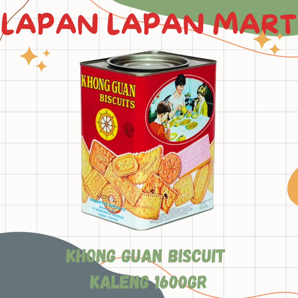 

Khong Guan Biscuit Kaleng 1600gr