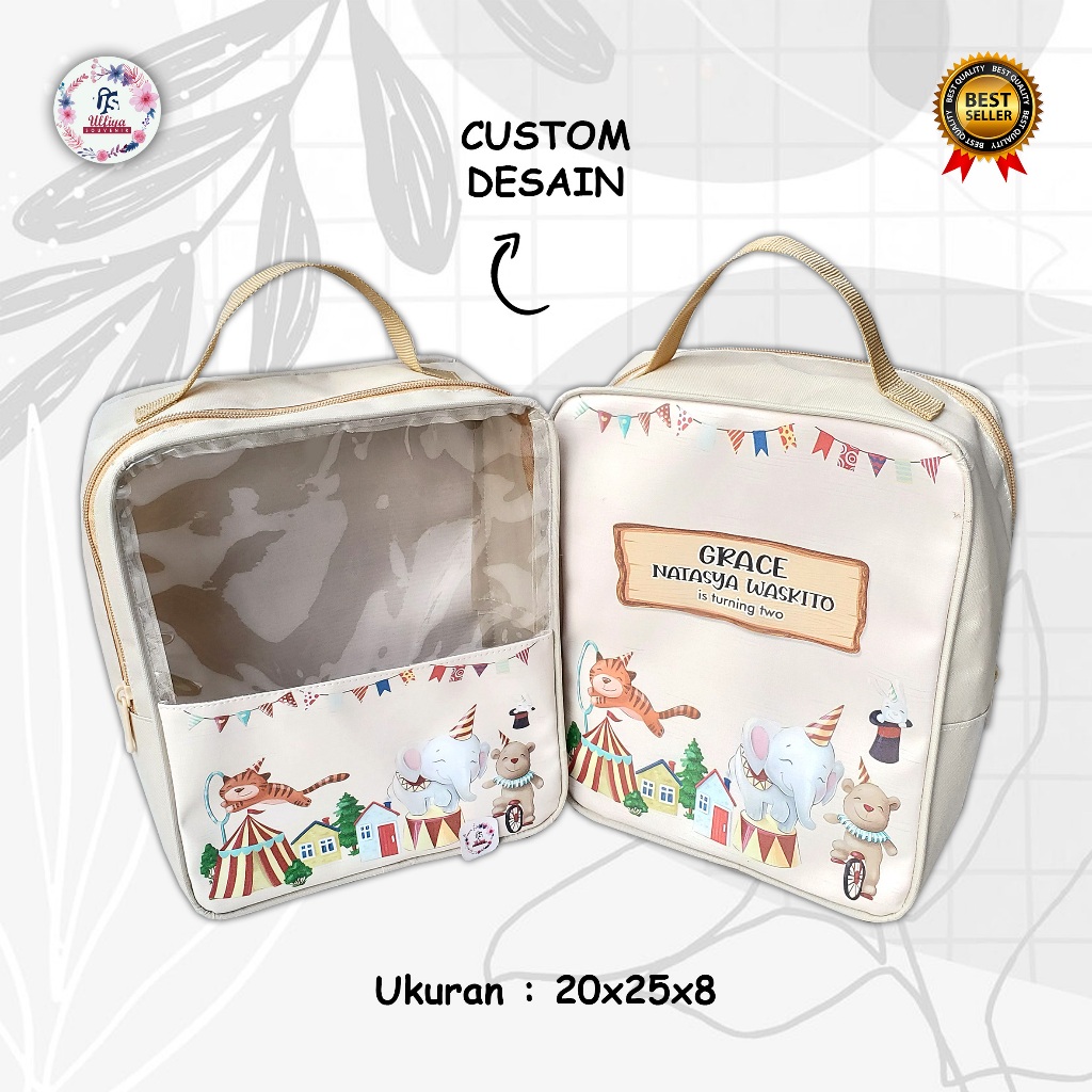 

PREMIUM MODEL SHOES BAG Tas Ultah Murah Di Bawah 15 Ribuan Tema Circus Dan Bisa Custom Tema Cewek Cowok, Foto, Nama