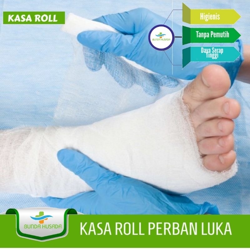 Kasa Gulung Kain Perban Roll Besar 16Cmx38m