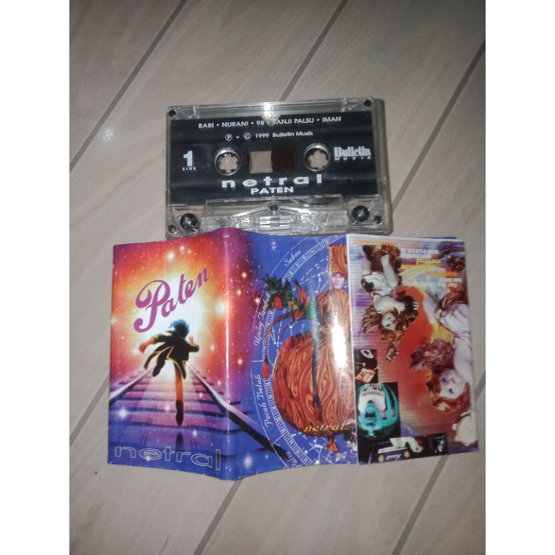 kaset pita netral paten