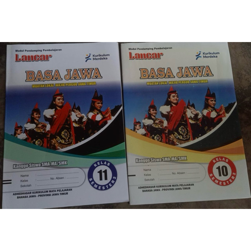 LKS LANCAR BAHASA JAWA KELAS 10 11 SMA/MA/SMK SEMESTER GENAP