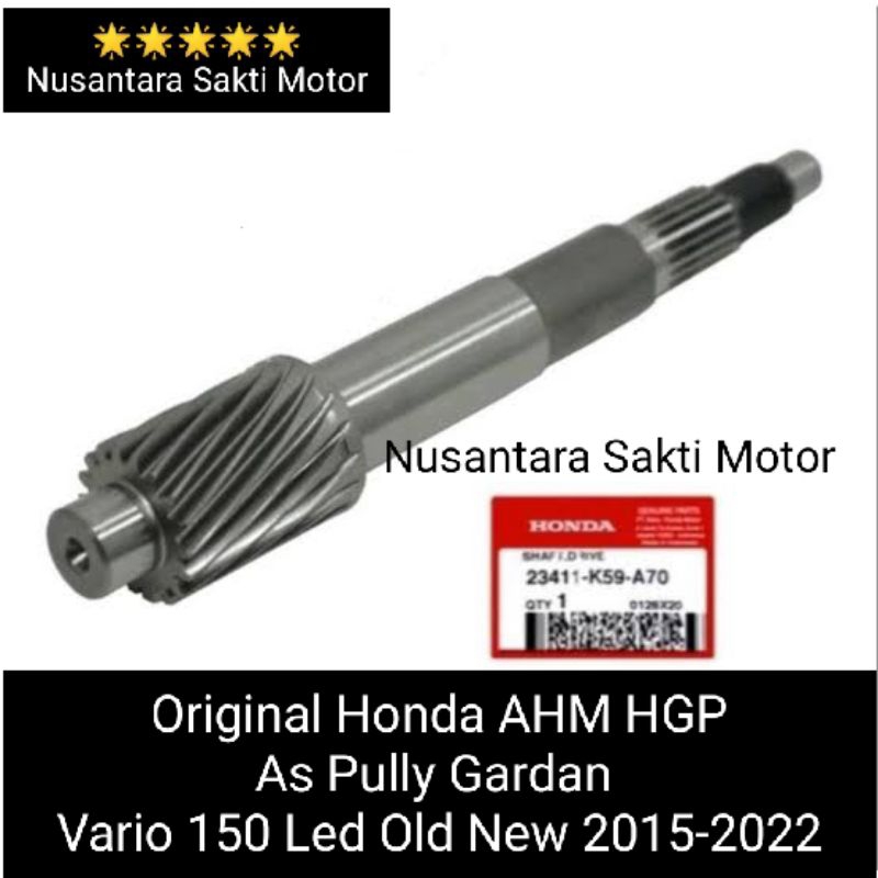 23411-K59-A70 as pully gardan vario 150 F1 Old New Esp 2015 2022 Asli Original Honda Ahm HGP