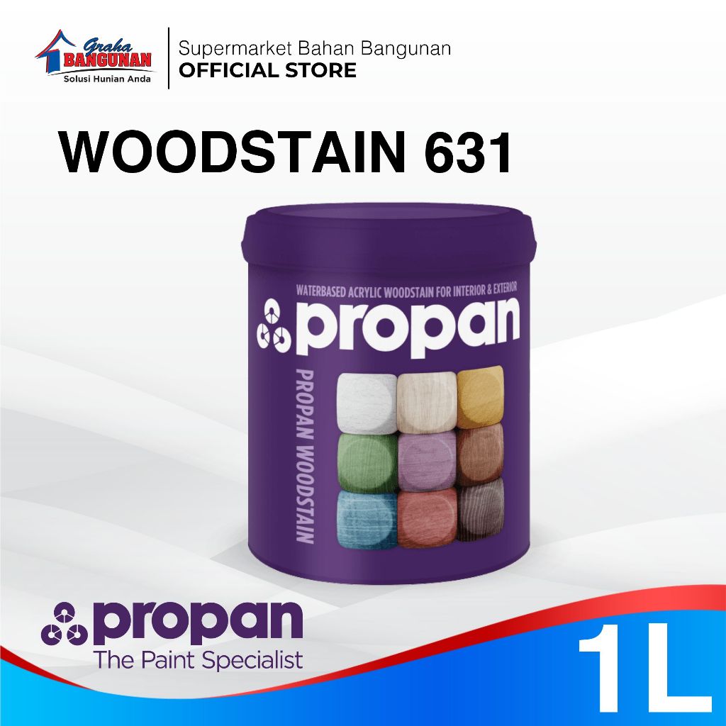 CAT KAYU WATERBASED PROPAN WOOD STAIN PWS-631