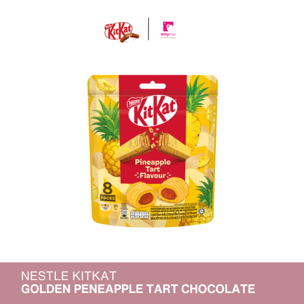 

NESTLÉ KitKat® 2-Fingers Golden Pineapple Tart Nastar Chocolate Sharepack