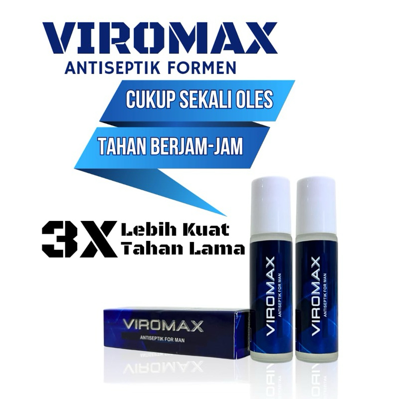 VIROMAX roll-on Obat kuat oles original resmi bpom