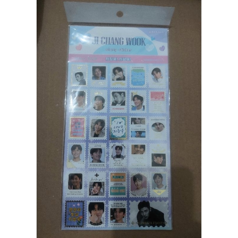 

[Ready] Original Japan Ji Chang Wook Stamp Sticker & Paper Notes