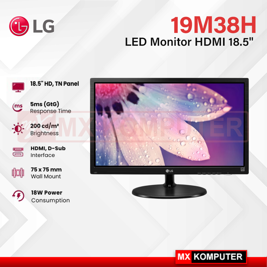 Monitor LED LG 19" Monitor LG 19M38H LED Monitor LG 19"