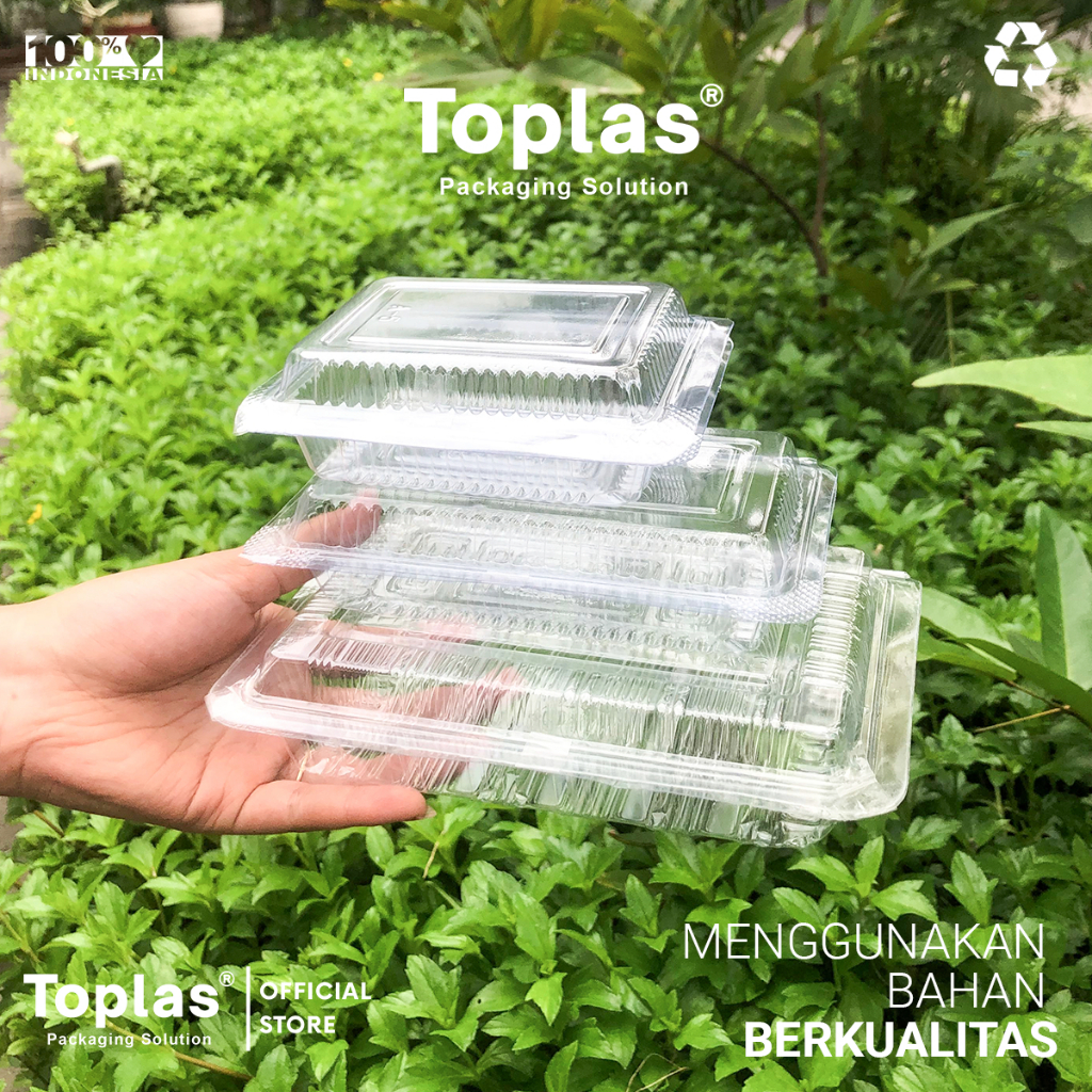 Mika VIVO 3A, 4A, 5A isi (100pcs)/ Mika Plastik Bening / Mika plastik kotak bening transparan