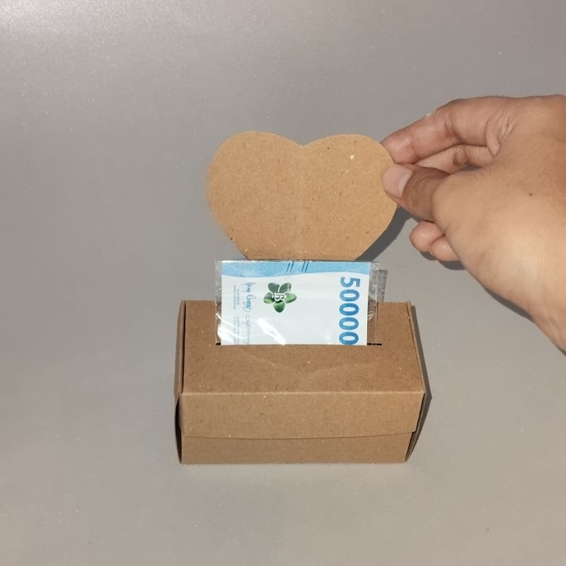 

Pull Out Money 10x5x5cm - Box Tarik Uang