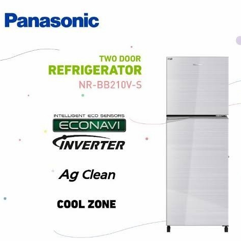 KULKAS PANASONIC NR-BB210V-S INVERTER 2 PINTU [ 210 LITER ]