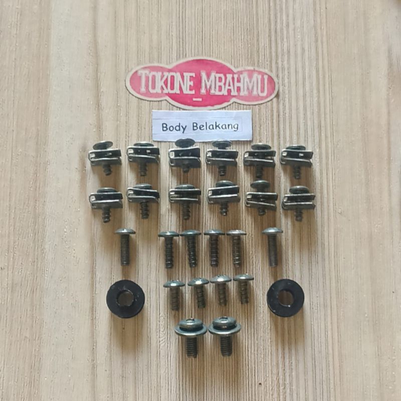 Baut Cover Body Bodi Body Belakang Yamaha Mio M3 125