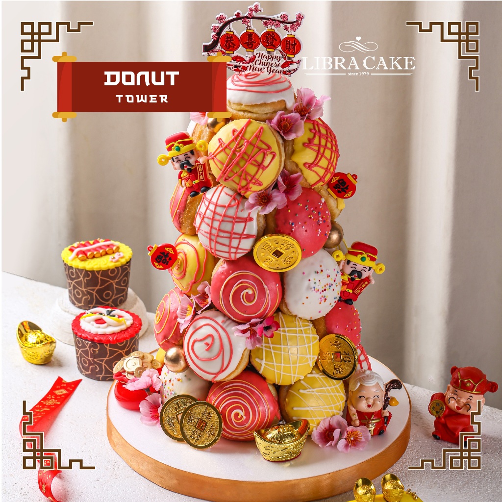 

CNY/Imlek2025/Donat Tower Chinese/Hampers/Parcel