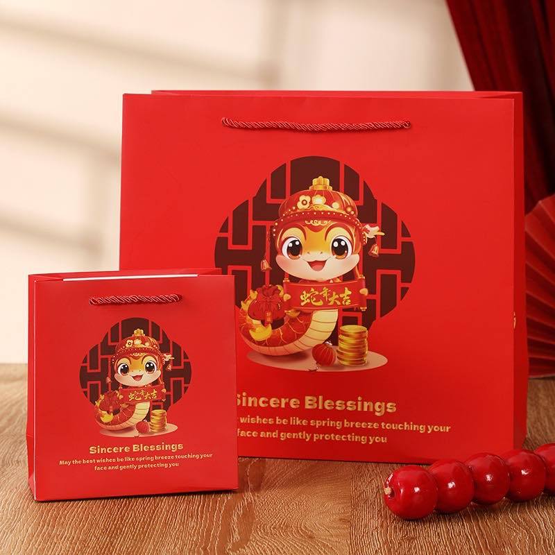 

Paper Bag Imlek Naga / Goodie Bag Chinese New Year Dragon