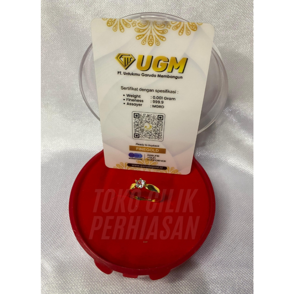 Cincin Hongkong Mutiara