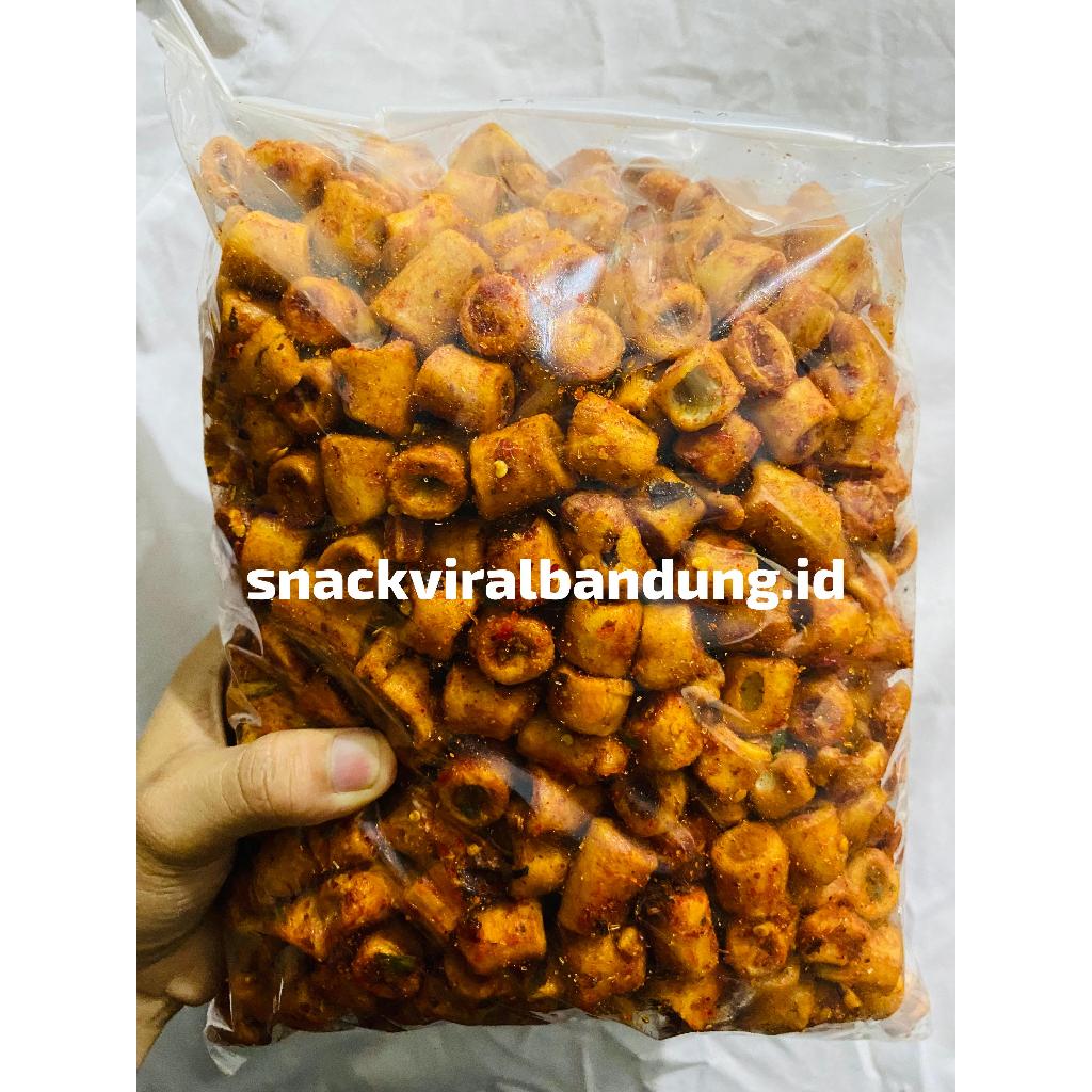 

seblak sotong pedas daunn jeruk/sebring sotong/orong orong enak gurih bumbu melimpah/seblak kering sotong