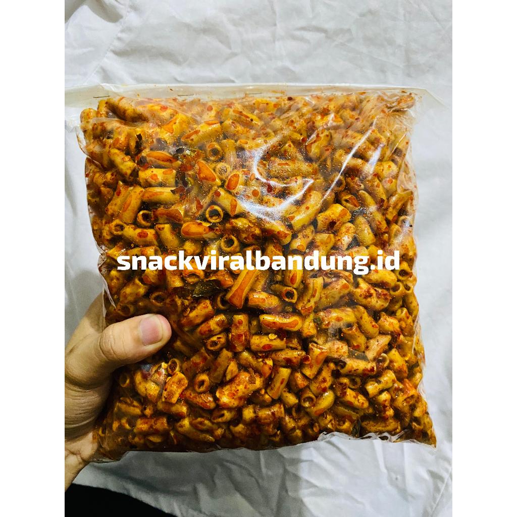 

makaroni bantat pedas daun jeruk/makaroni pipa/makroni/seblak kering makaroni/sebring makaroni pedas