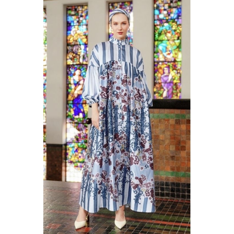 Amona Shirt Dress Benang Jarum New