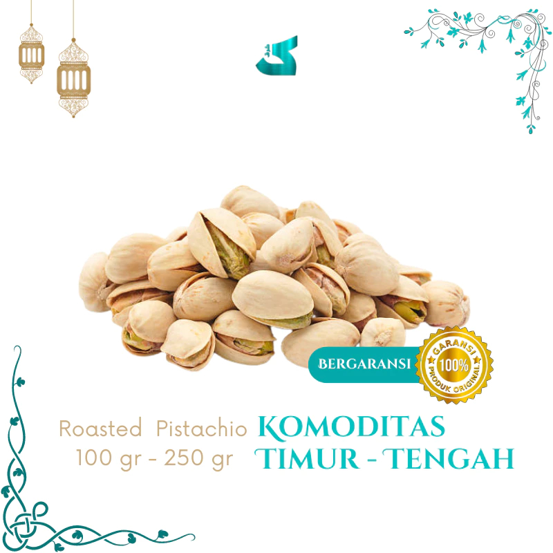 

Roaste Pistachio 1 KG | Sudah Dipanggang Siap Saji