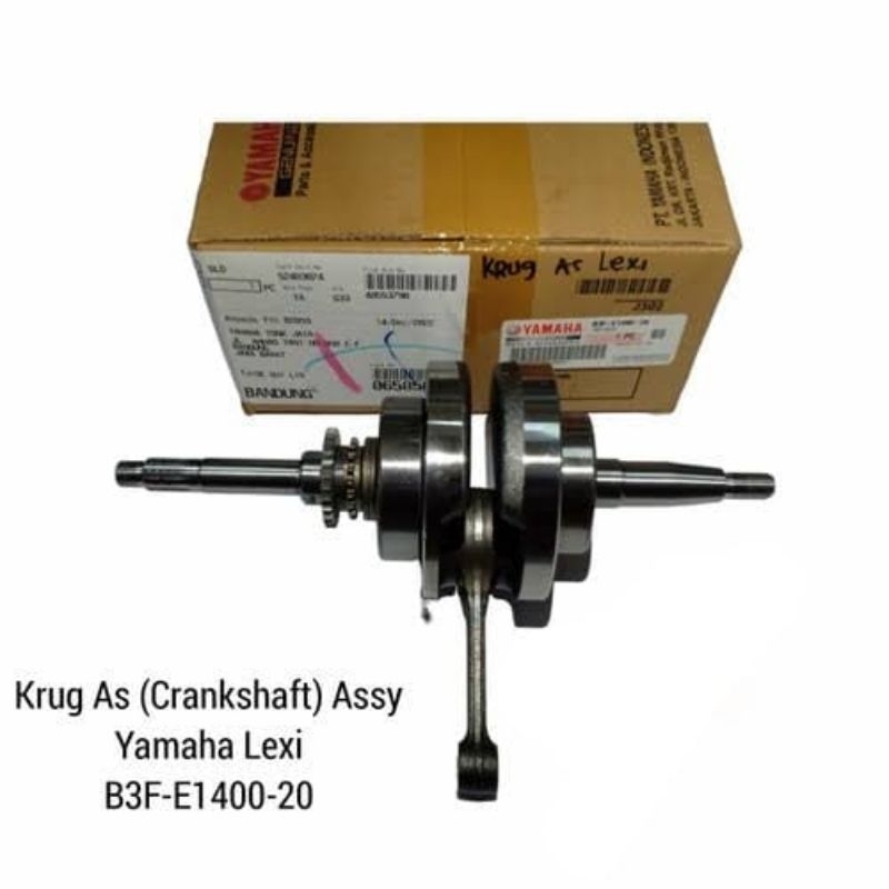 100%ORI Crankshaft/Bandul/Kruk As Lexi 125 B3F-E1400-20