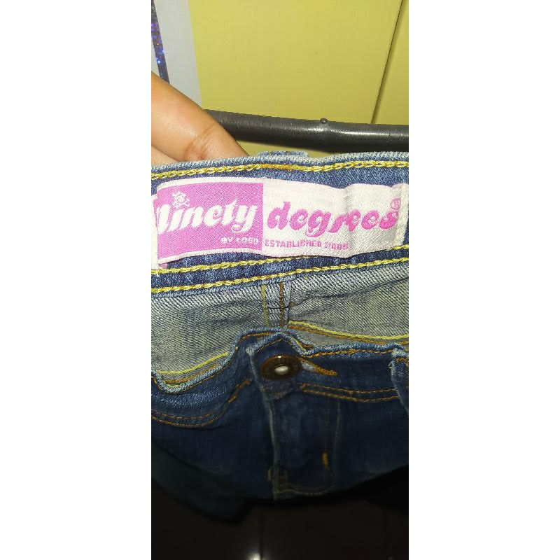 Celana Jeans Ninety degrees by LOGO preloved