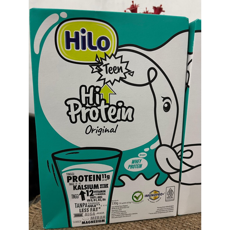 

Hilo teen Hi PROTEIN rasa Original 330gr /10 sachet-susu untuk tumbuh tinggi
