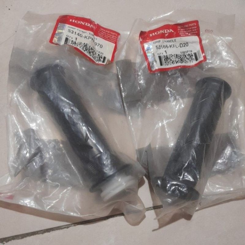 Hanfat grip 1Set Supra fit new Suprax 125 2006 sampai 2013 kharisma 53140-KPH-970 53166-KFL-D20