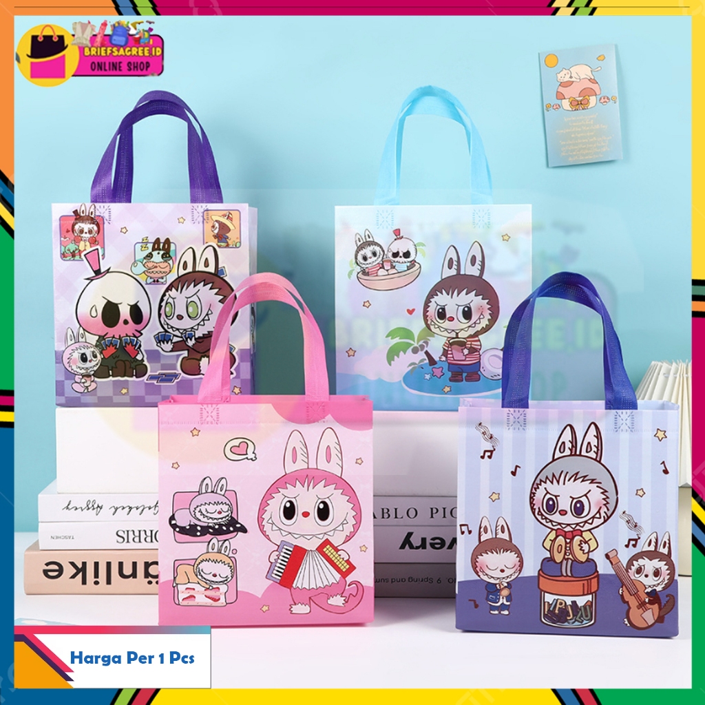 

MMM Goodie Bag Ulang Tahun Karakter Monster Tas Hampers Waterproof Tas Kado Ulang Tahun Souvenir Ulang tahun Tas Bingkisan Tas bekal Tas boneka Tas Bag