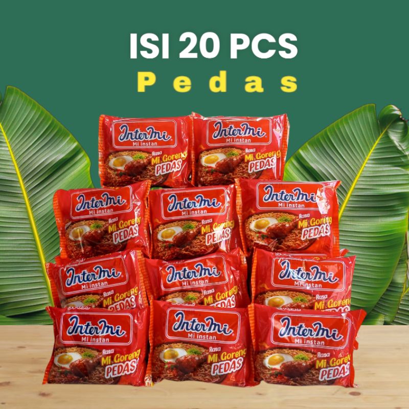 

Intermie Isi 20 Pcs, Rasa Original dan Pedas