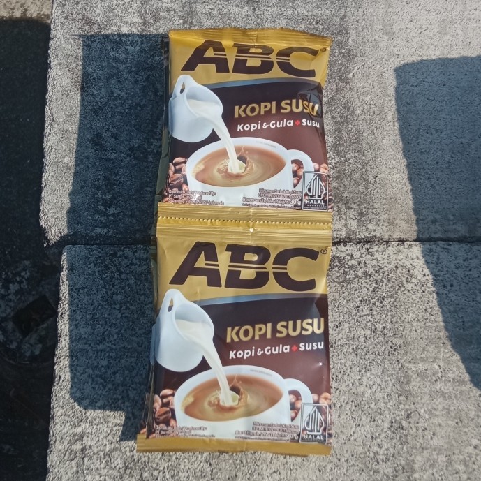 

KOPI SUSU ABC ISI 10 SACHET