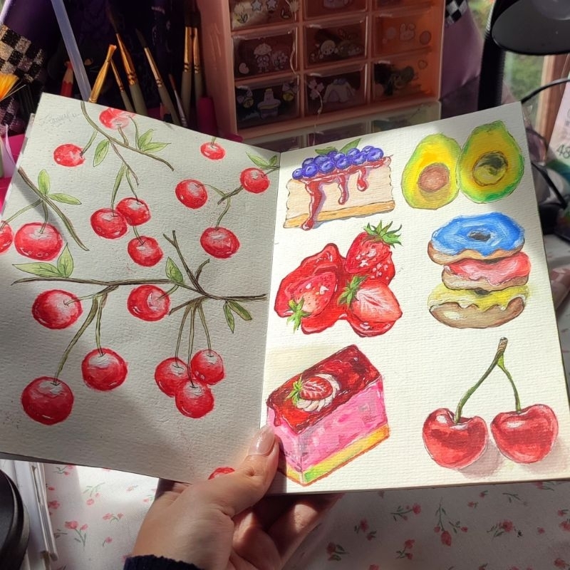 

Part 1 Lukisan Gouache Handmade