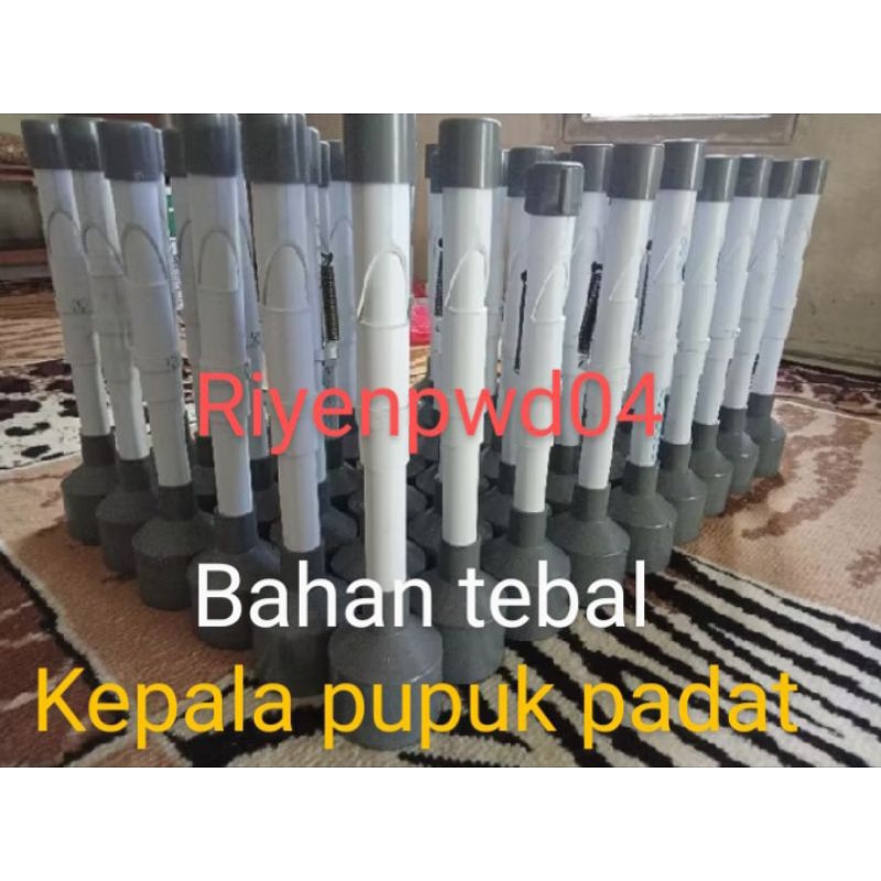 Alat penabur pupuk/alat tabur pupuk/alat pupuk jagung/alat pupuk padat hanya kepala saja+kardus (