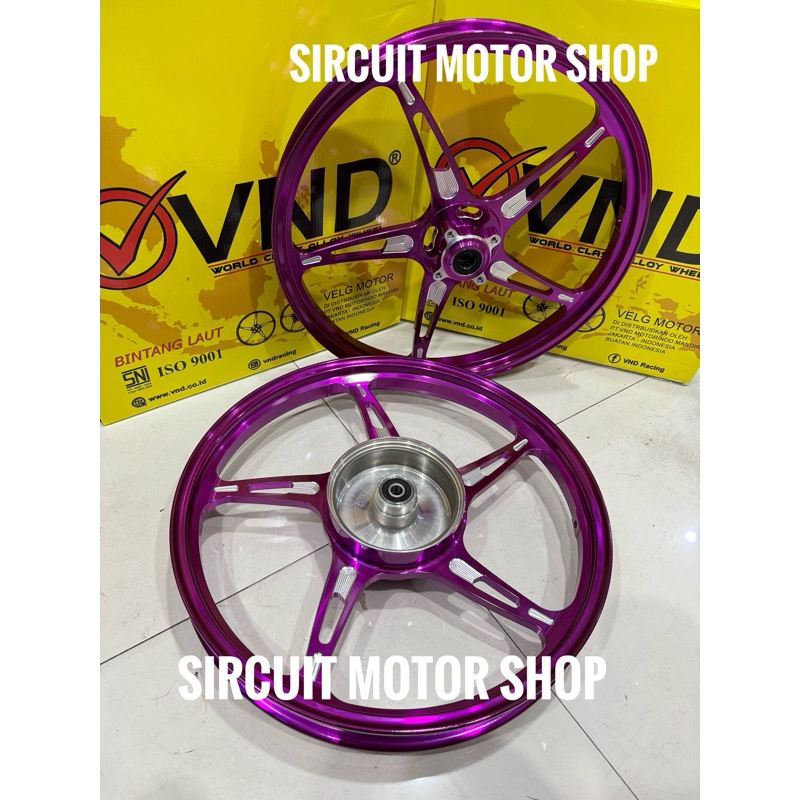 VELG VND BINTANG LAUT JUPITER Z / FIZR / JUPITER MX 135 OLD / 140x17 & 160x17 VND BINTANG LAUT JUPIT