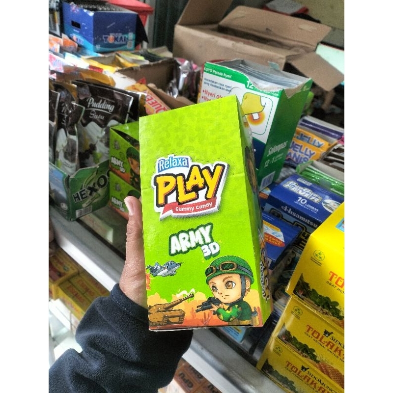 

RELAXA PLAY GUMMY CANDY 1 BOX ISI 12 PCS